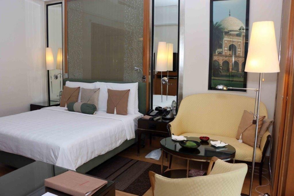 Trident Gurgaon Otel Dış mekan fotoğraf A room at Taj Mahal Palace