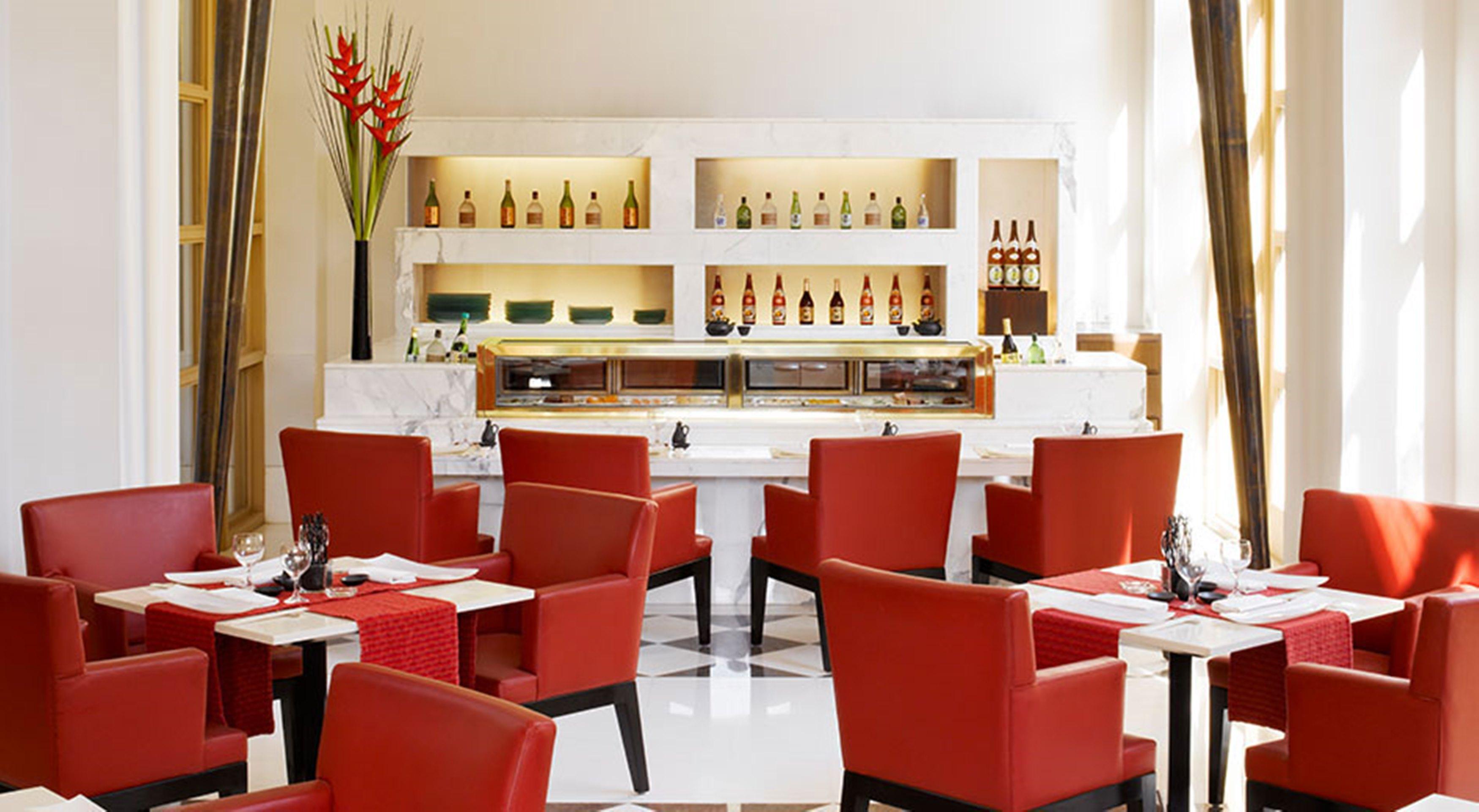 Trident Gurgaon Otel Dış mekan fotoğraf The bar at the lounge